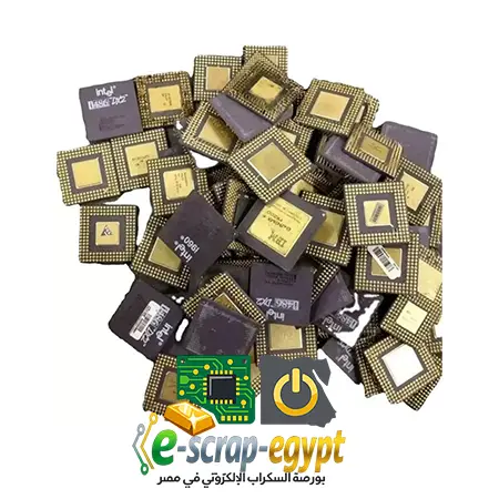 معالجات السيراميك الذهبية القديمة Intel 486 و Pentium