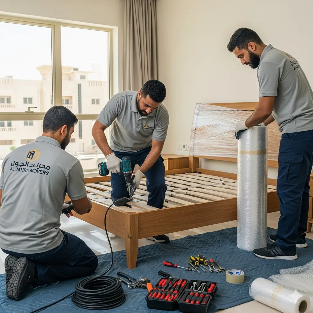 نقل عفش حولي المضمون مع تغليف احترافي وسرعة استجابة