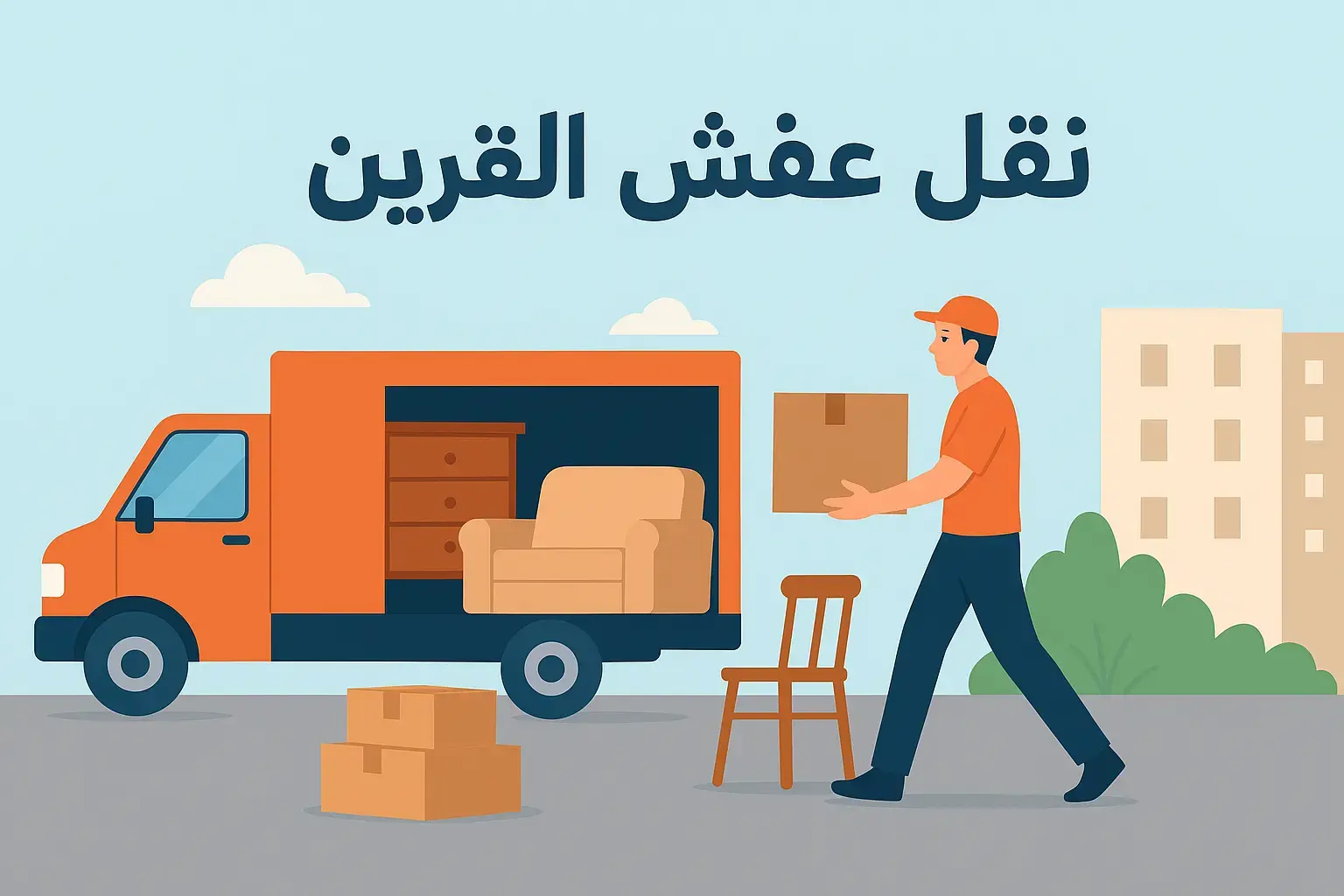 نقل عفش القرين - خدمة شاملة وسريعة