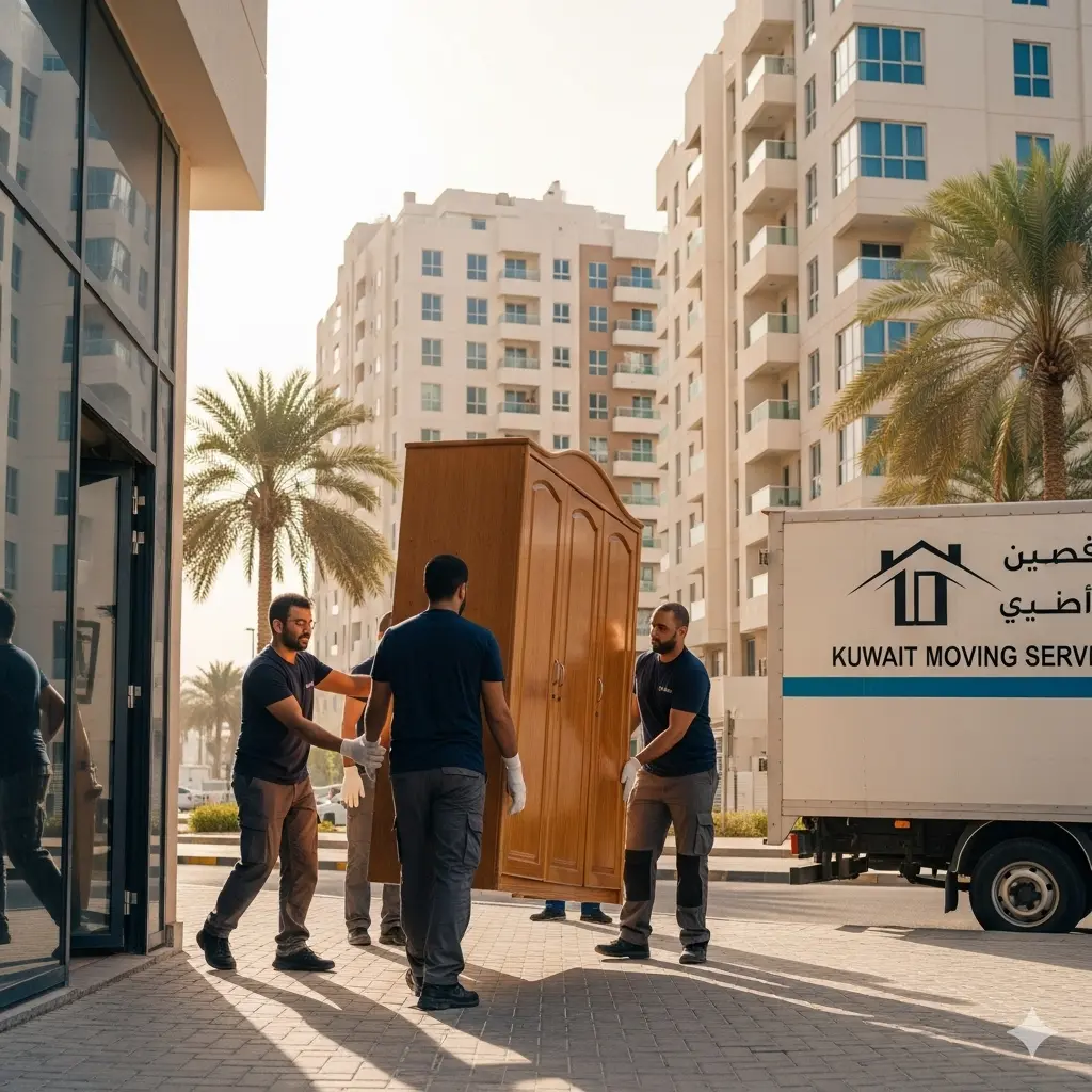 شركة نقل عفش الكويت – خدمات احترافية من الباب إلى الباب
