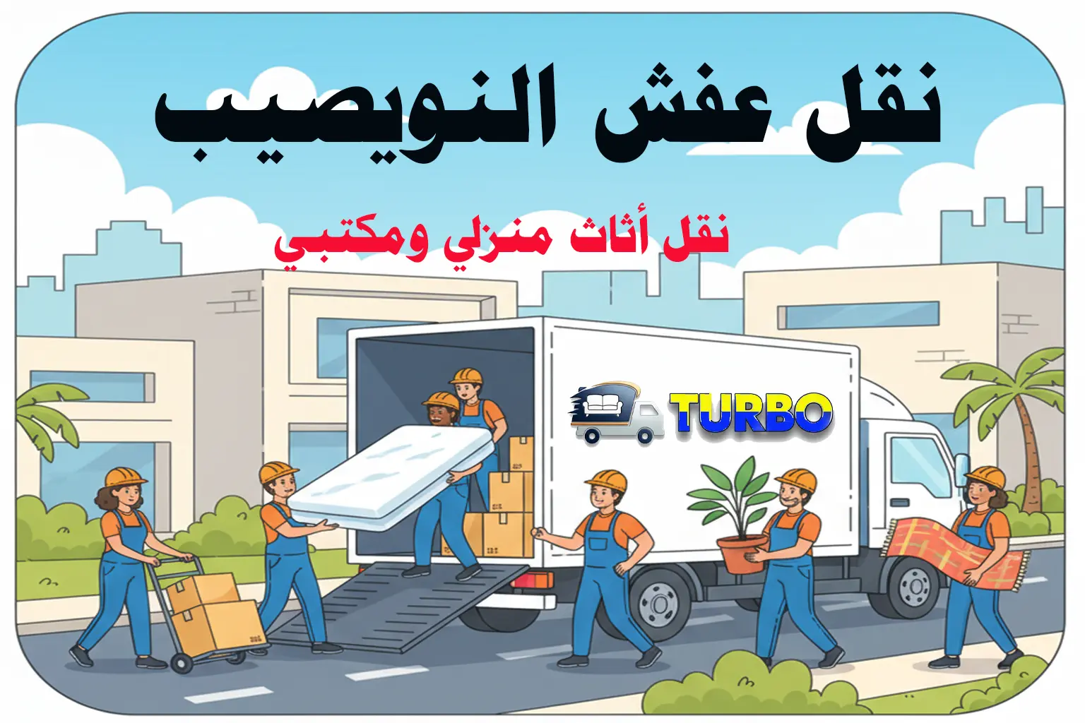نقل عفش النويصيب – نقل أثاث منزلي ومكتبي 