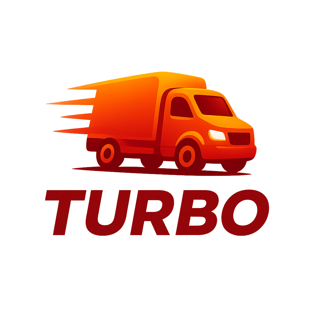 شعار TurboMovingKuwait لنقل العفش